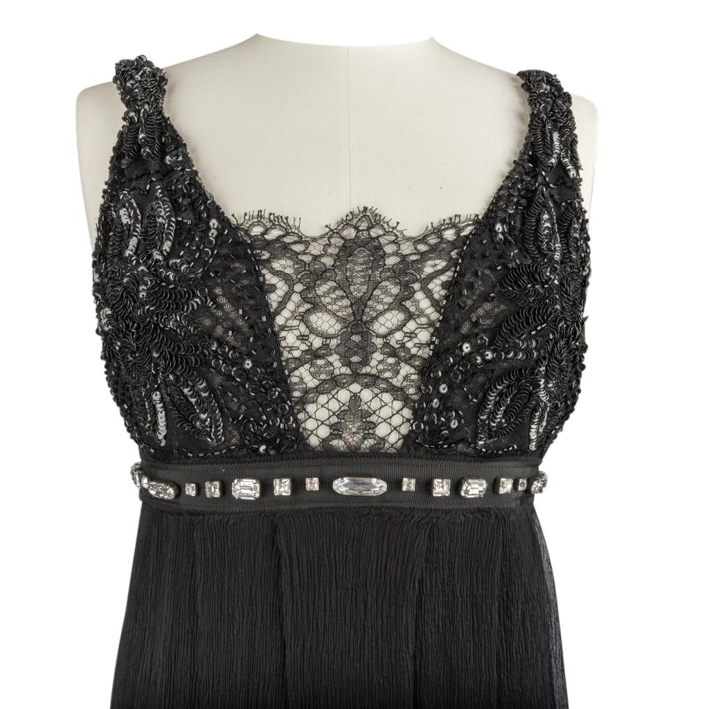 Collette Dinnigan Dress Lace Beading and Stones S New For Sale 1