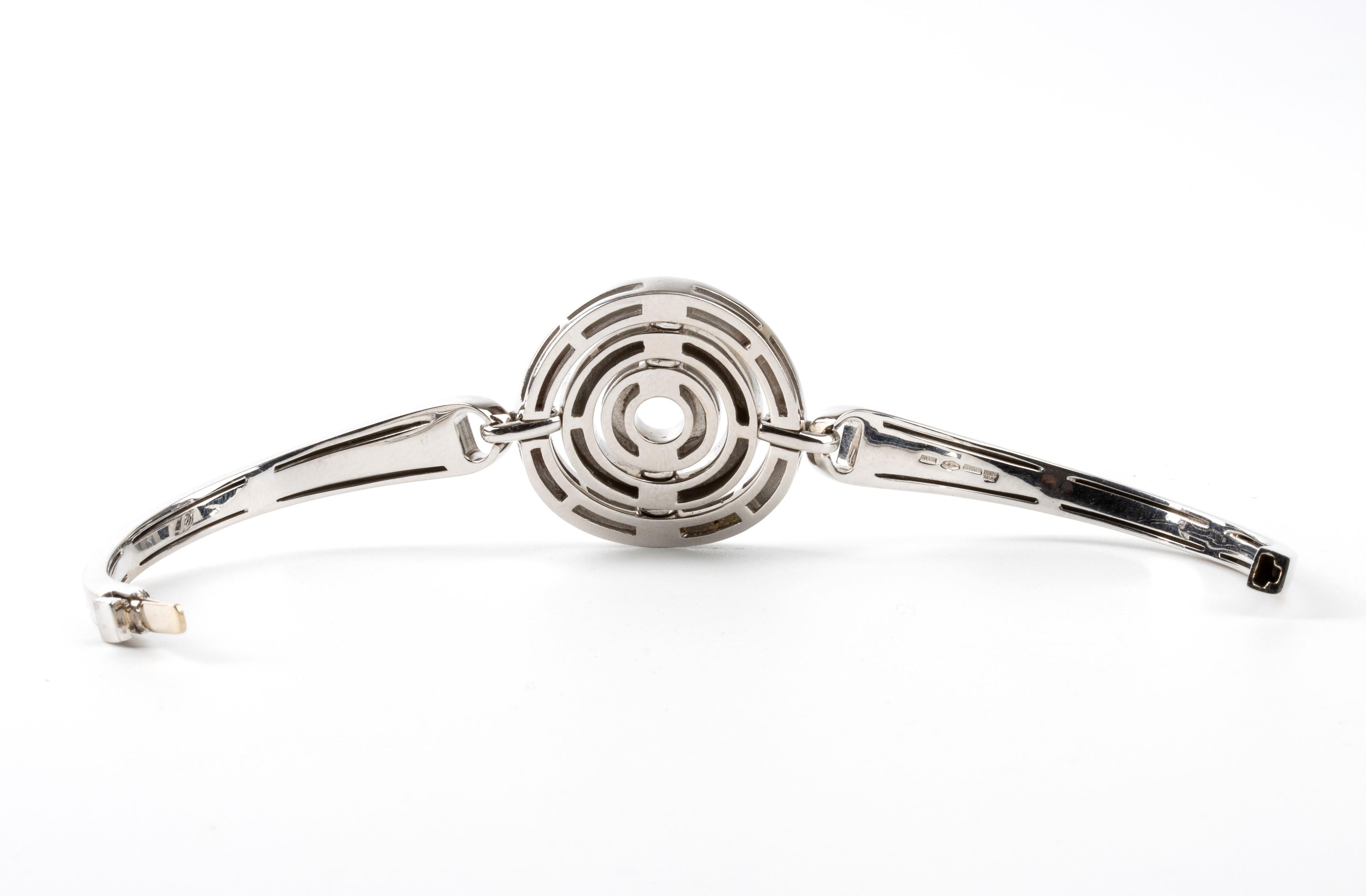 Astral Collection: 18k white gold bracelet In Excellent Condition For Sale In Roma, IT
