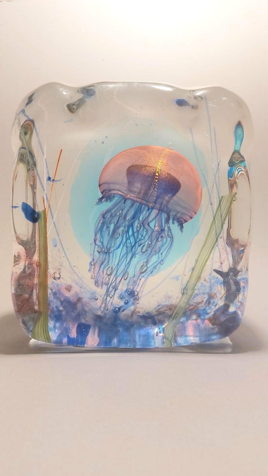 The collection includes a total of ten Murano glass pieces forged and painted by hand during the 1900s. They are made by master glassmakers; one is certainly traceable to a well-known artist as it is signed.

Eight of these pieces are reproductions