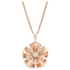 BULGARI - Collar Diva's Dream de oro rosa y diamantes