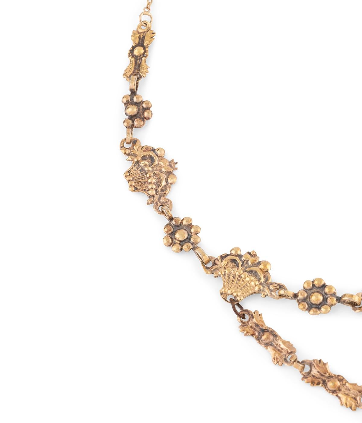 Collier en vermeil du début du 19ème siècle et d'origine provençale in vendita 5