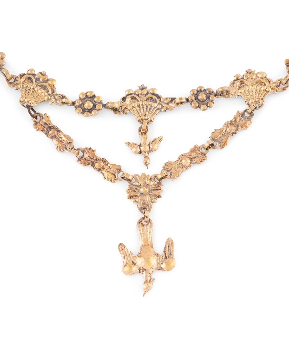 Collier en vermeil du début du 19ème siècle et d'origine provençale in vendita 6