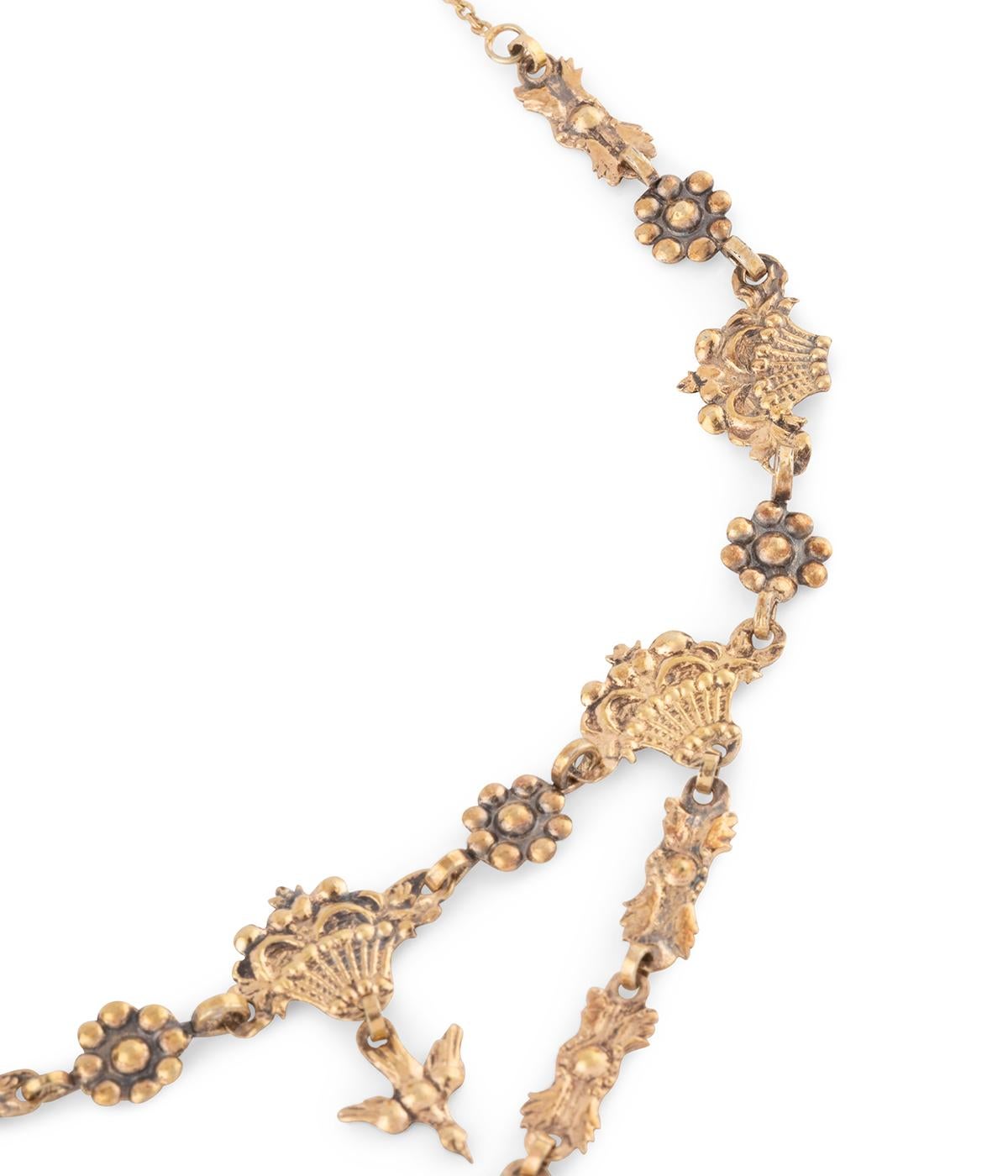 Collier en vermeil du début du 19ème siècle et d'origine provençale in vendita 3