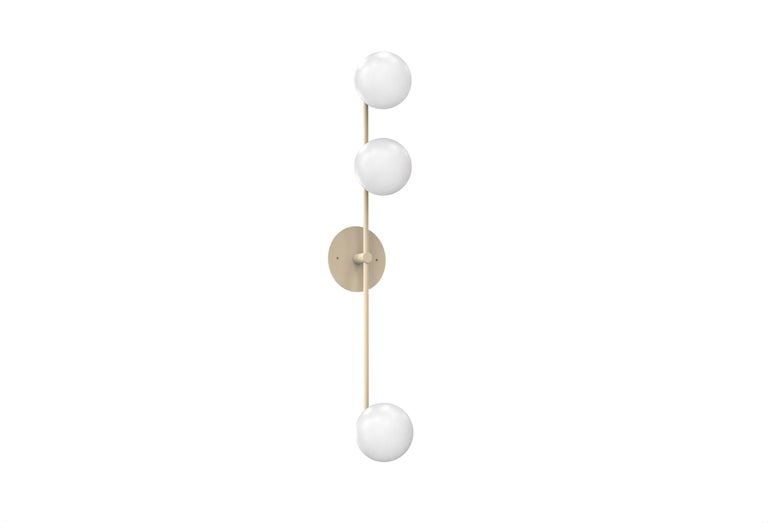 COLLINEAR Wall Light or Sconce in Glass and Bronze by Blueprint ...