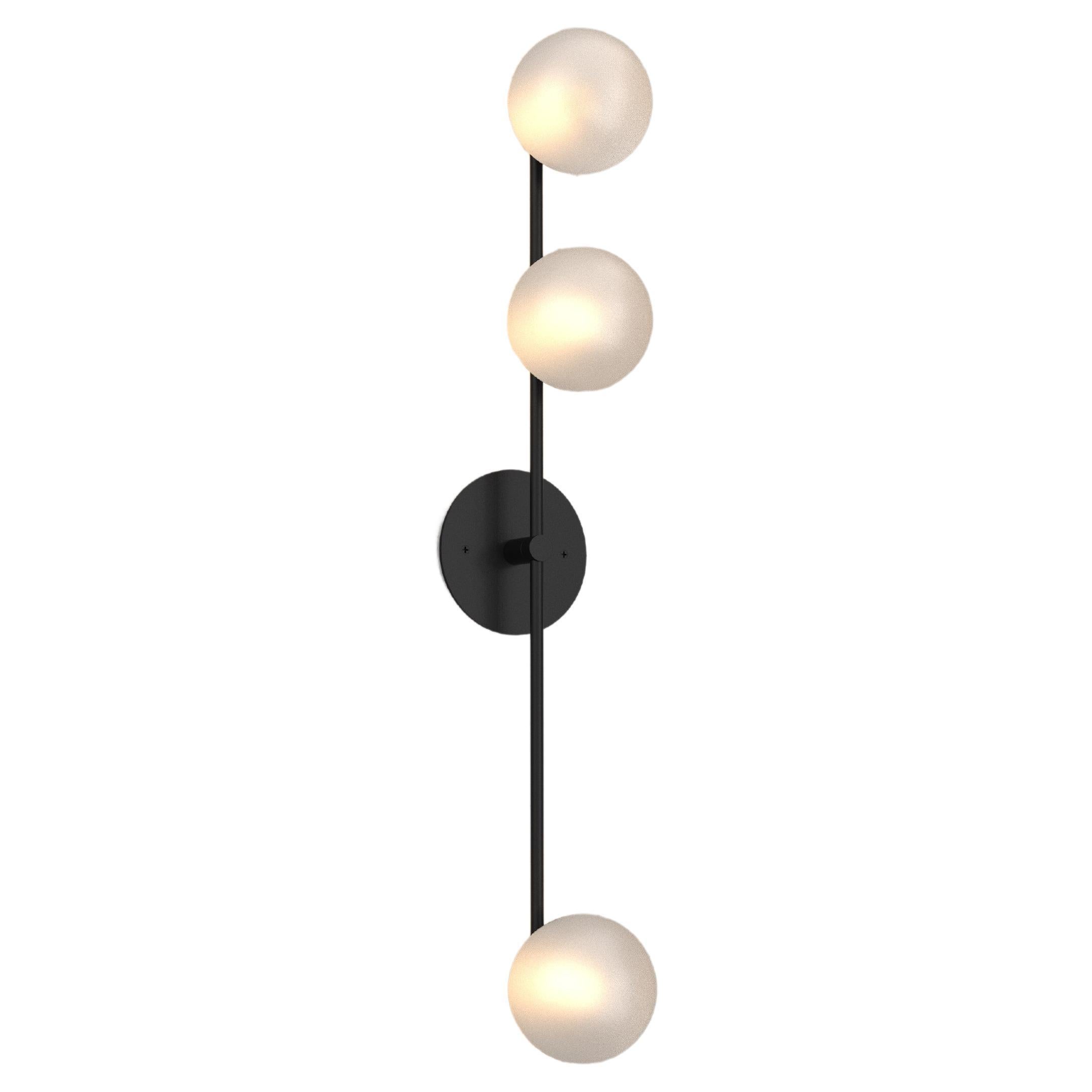 Collinear Wall Light or Sconce in Glass & Bronze by Blueprint Lighting