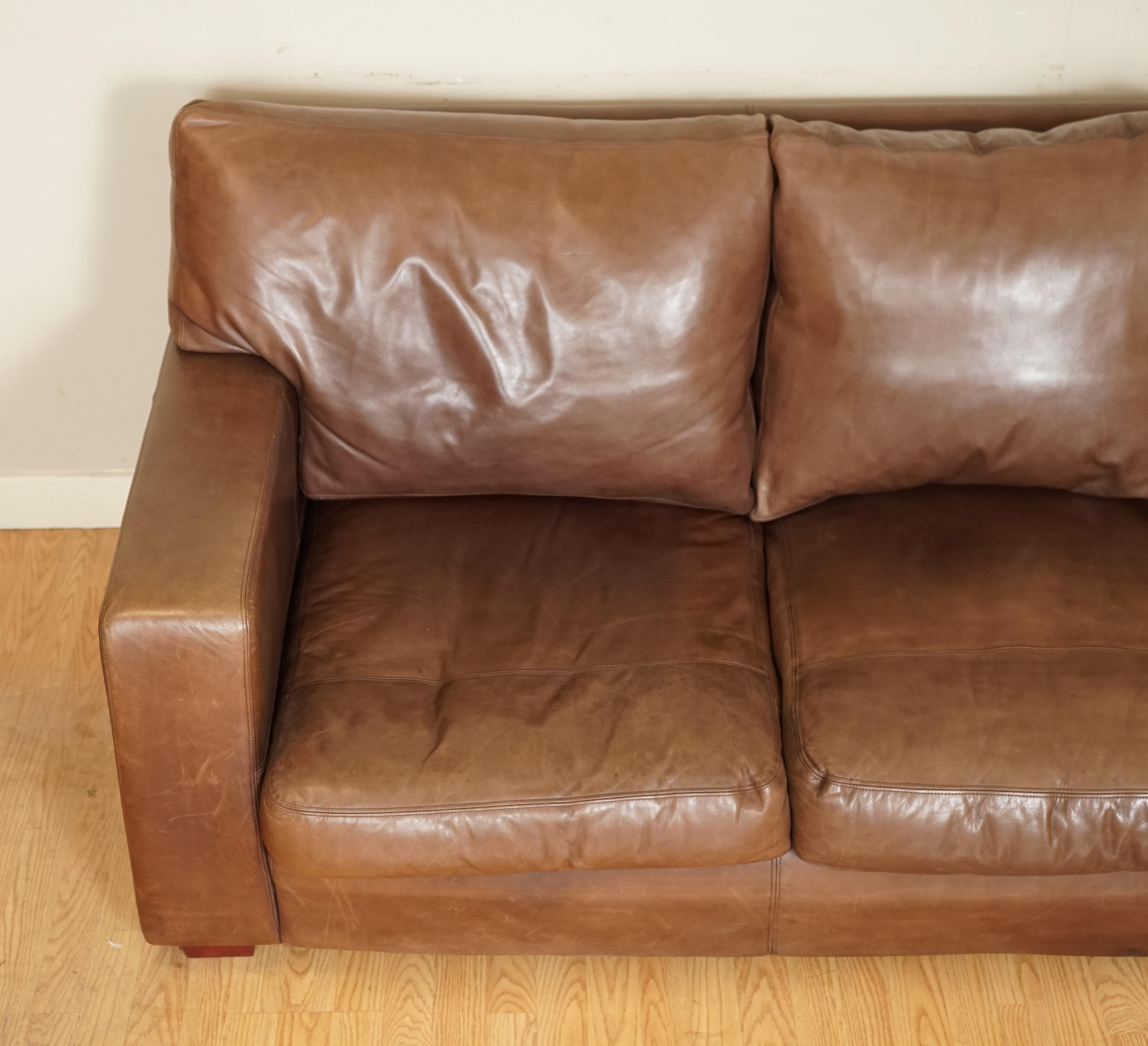 soft leather couch