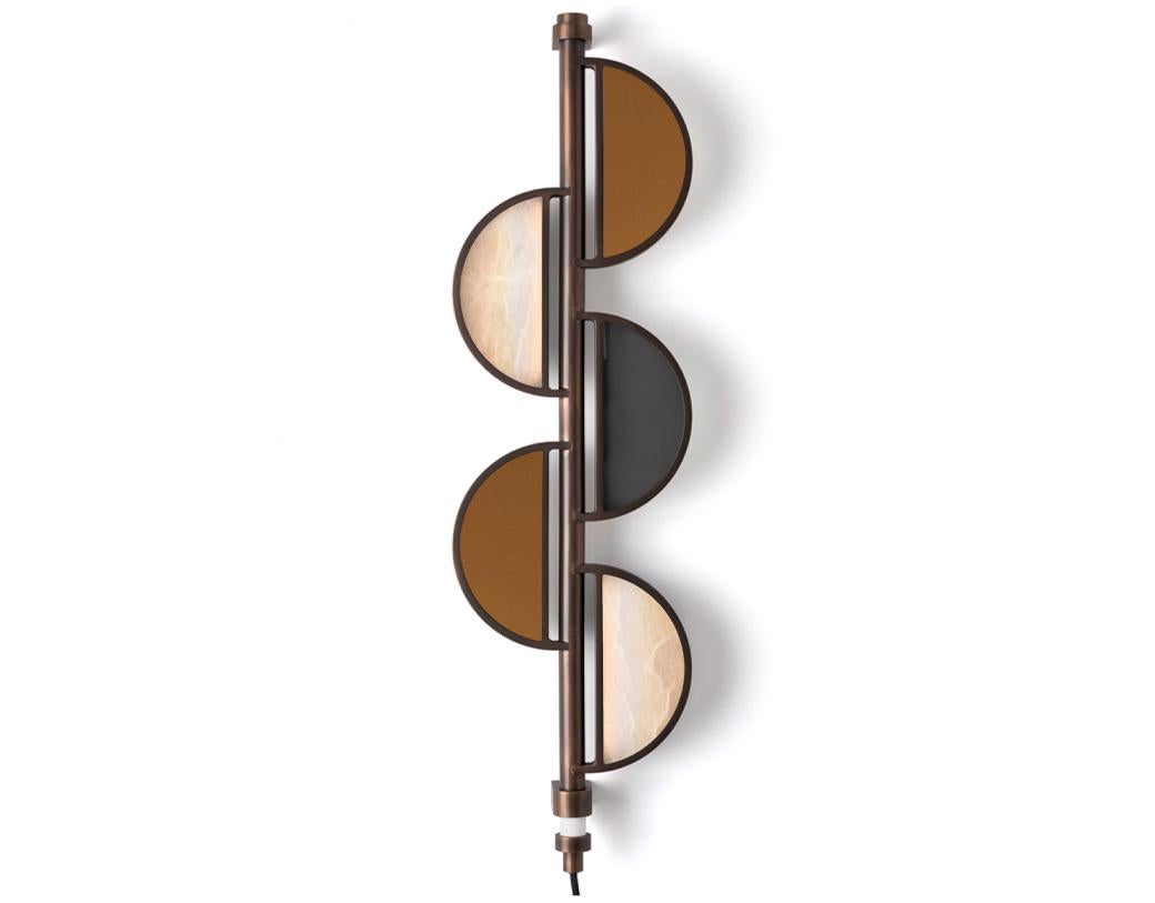Mid-Century Modern Collins Sconce For Sale