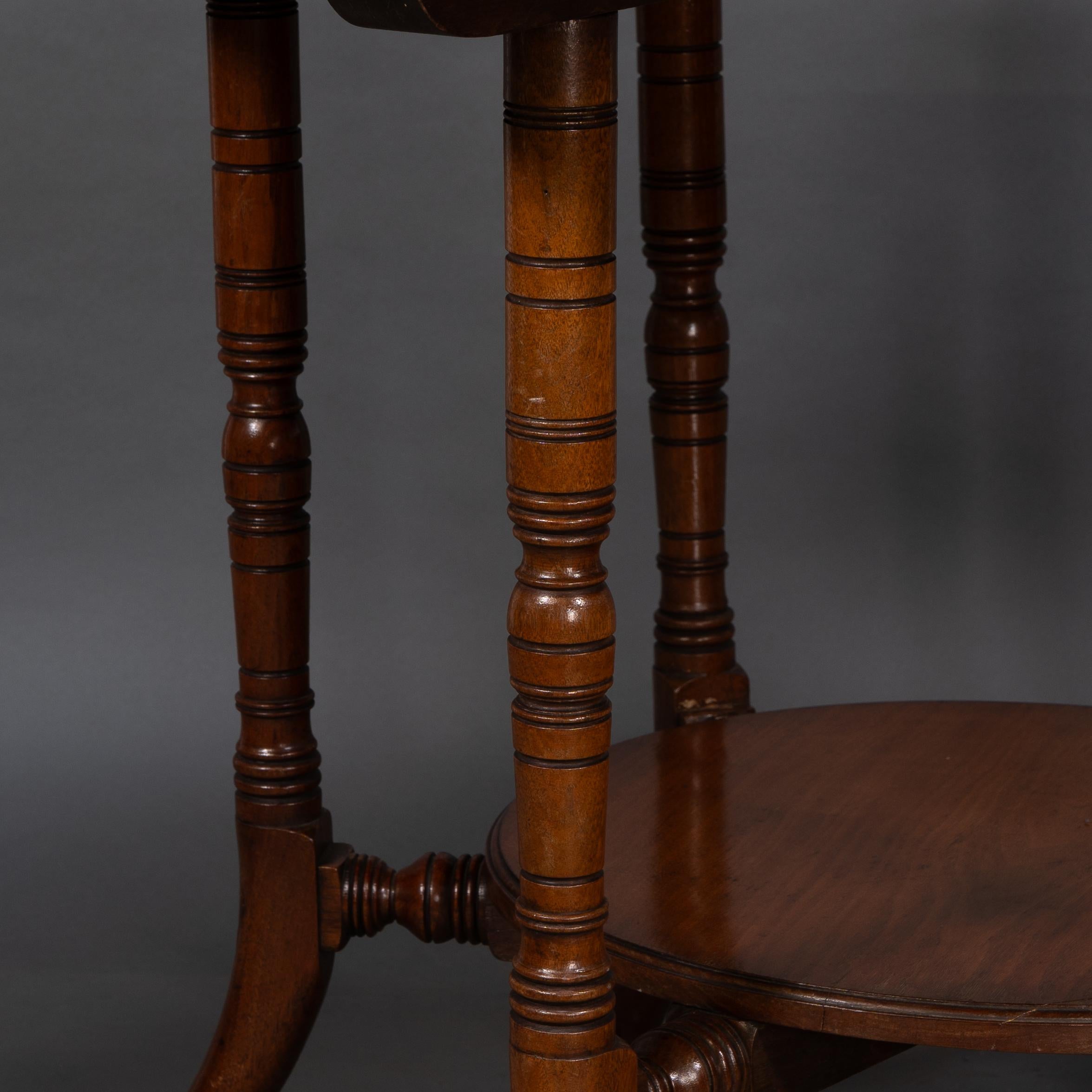 Collinson & Lock attributed. An Aesthetic Movement walnut octagonal center table For Sale 4