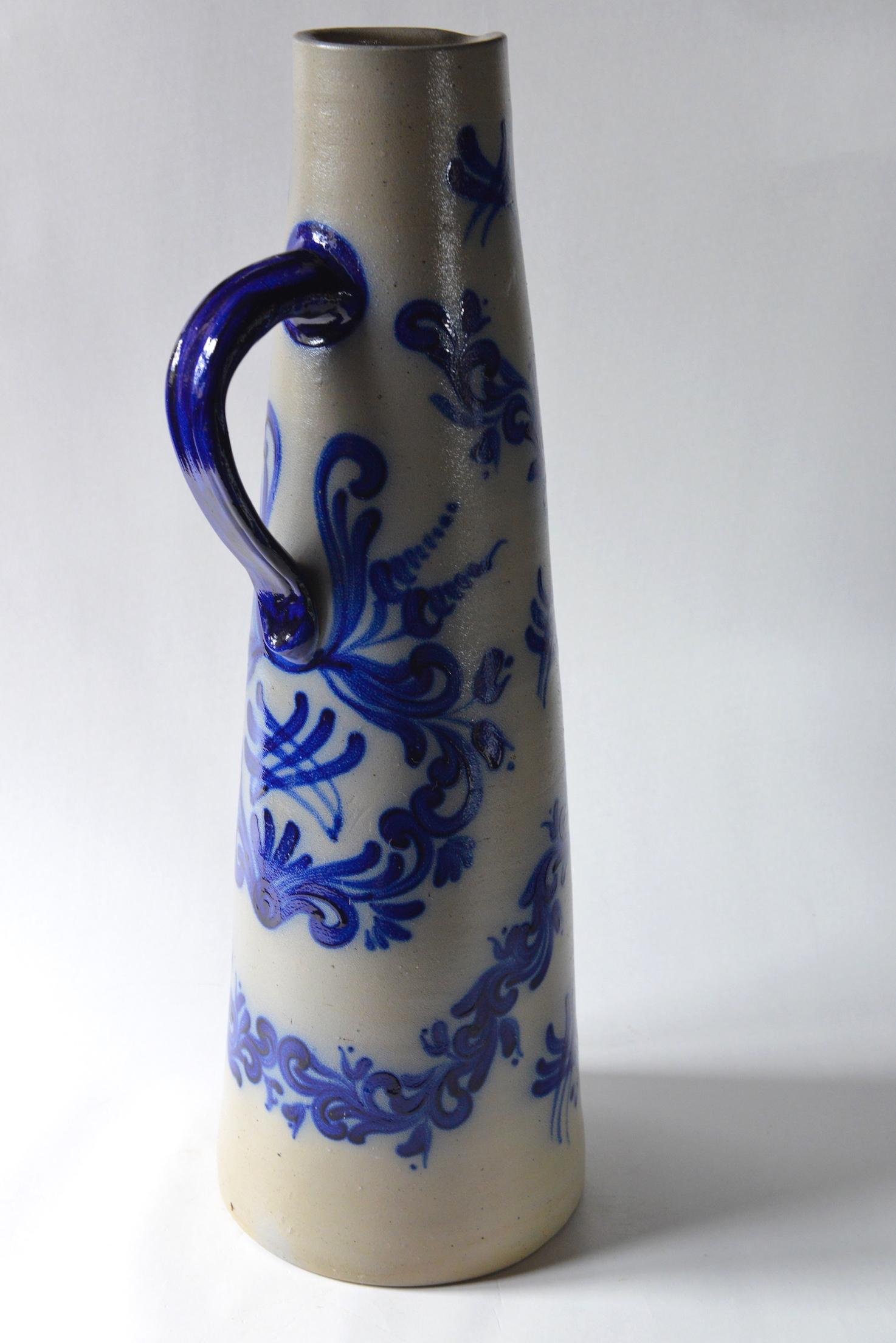 Early 20th Century Cologne Stoneware Jug For Sale