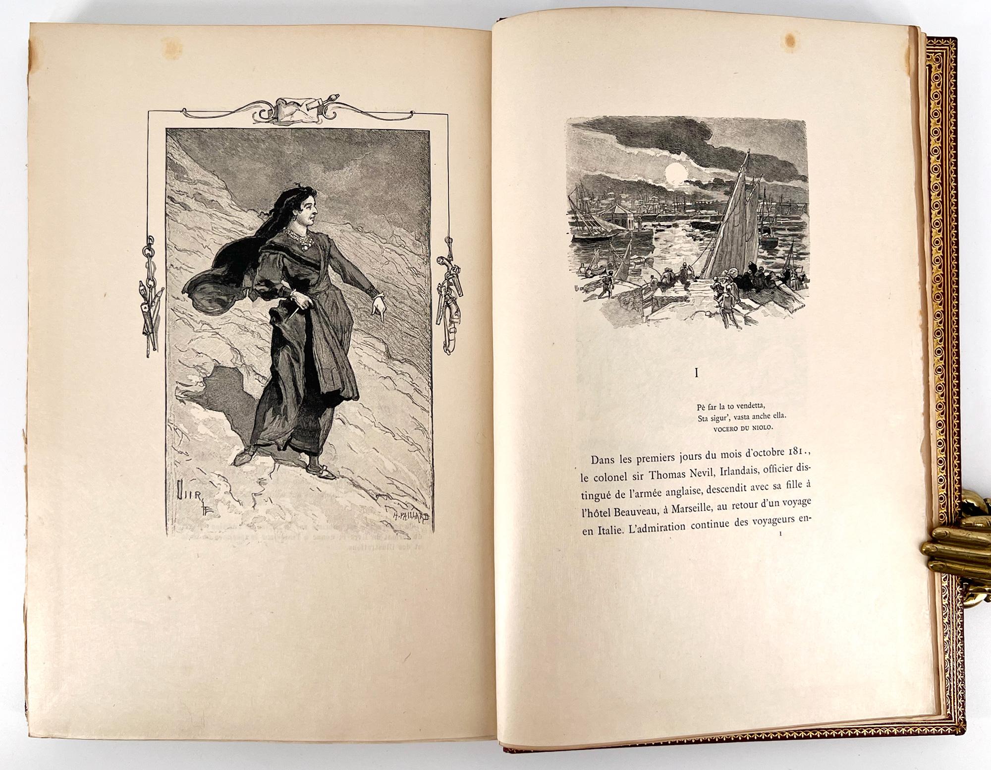 Gravé Colomba de Prosper Mérimée, Prosper - ILLUSTRATED en vente