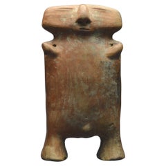 Colombia, 800–1200 AD, Quimbaya Culture, Anthropomorphic Terracotta Statuette