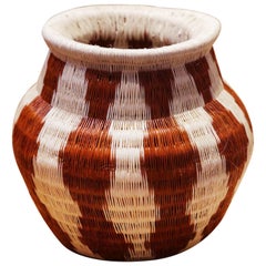 Colombian A Vase Hand-Braided