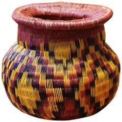 Colombian B Vase Hand-Braided