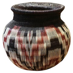 Colombian C Vase Hand-Braided
