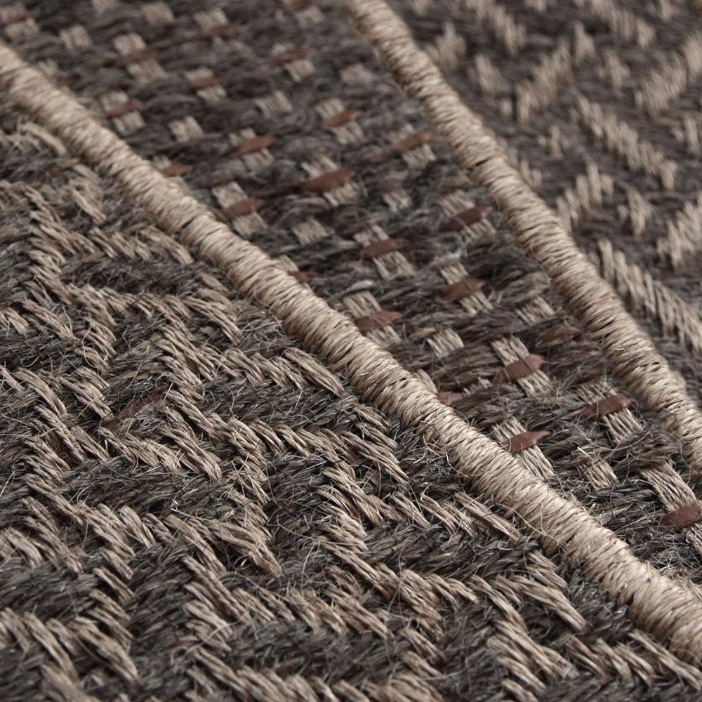 Contemporary 8' x 10' Area Rug, Handwoven Horsehair and Jute, Festival, Colombian Crin Rugs