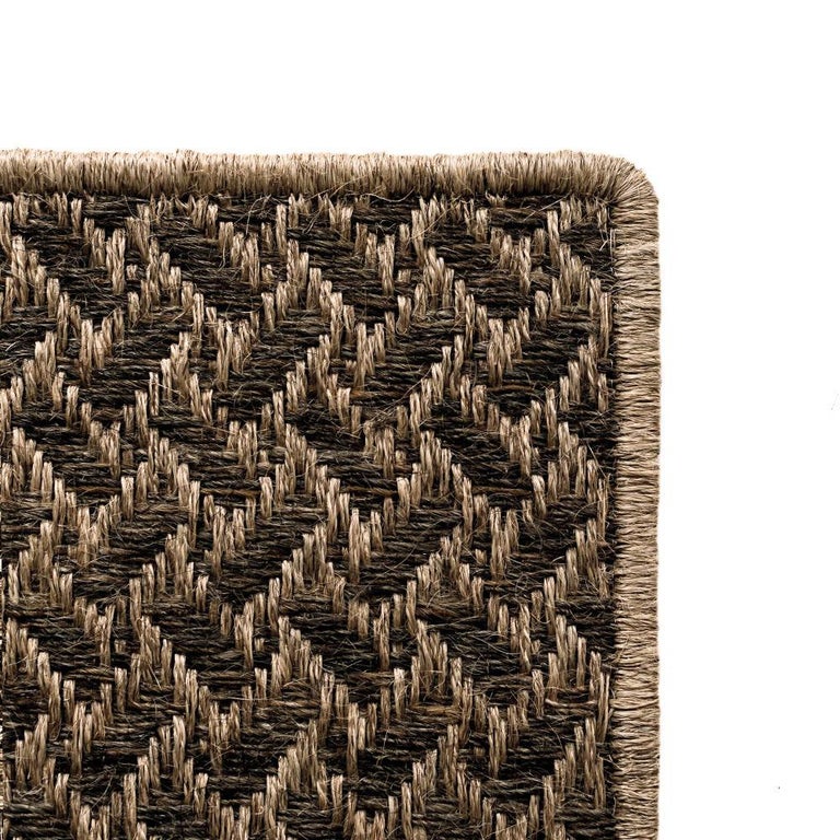 Colombian Crin Rugs, Handwoven Horsehair + Jute, Festival Runner For