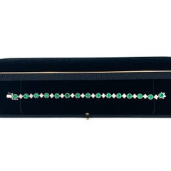 Colombian Emerald and Diamond Bracelet