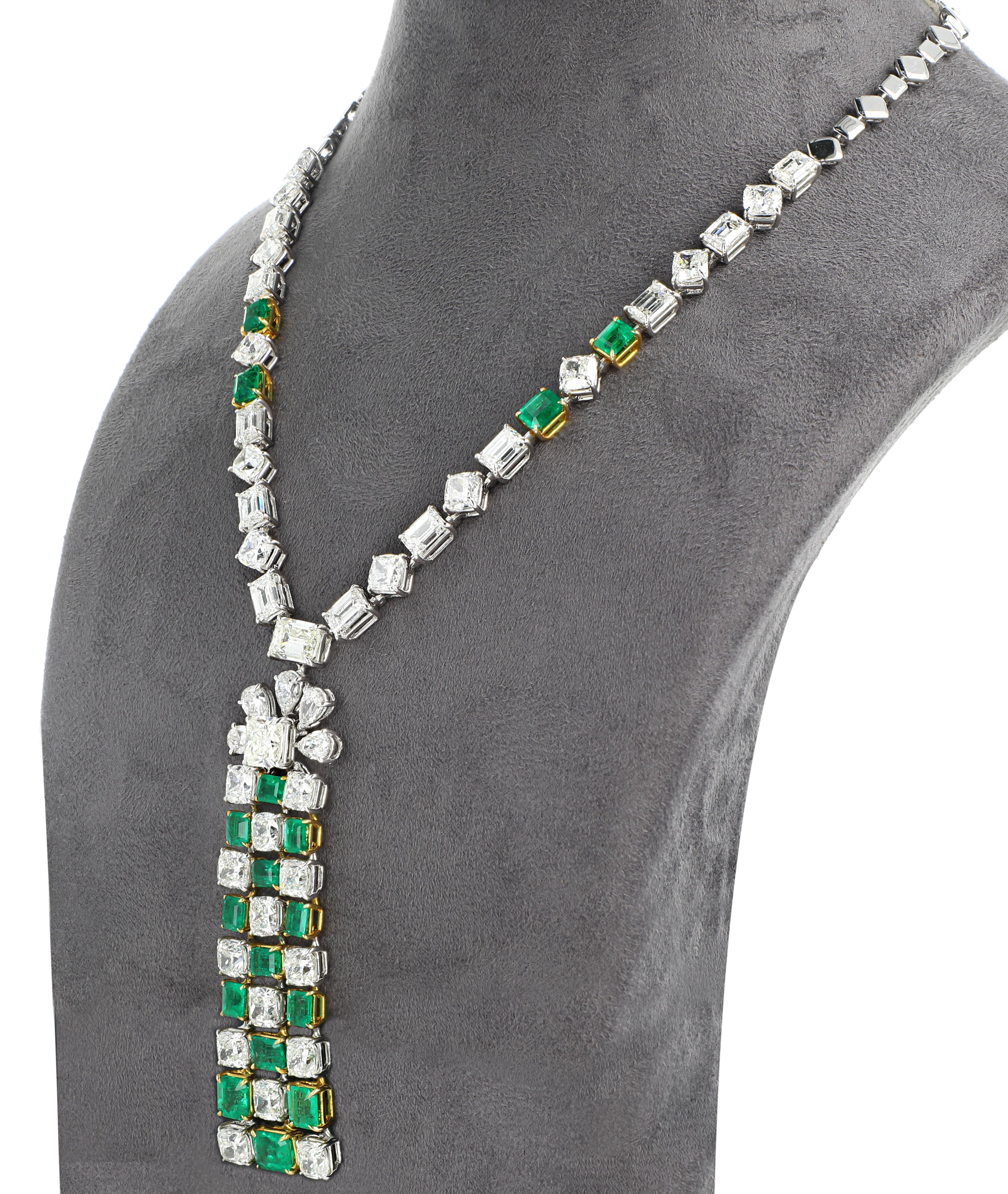 colombian emeralds necklace