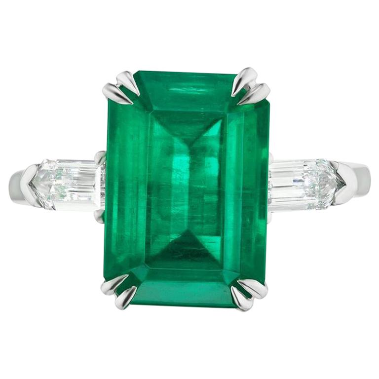 Colombian Emerald and Diamond Ring by Takat