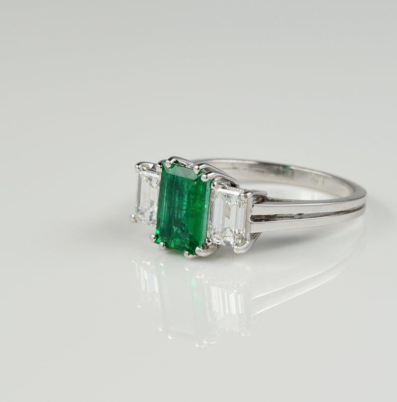 emerald trilogy engagement rings