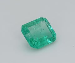 Colombian Emerald Loose Gemstone, 0.45ct Octagonal Cut, 1990s