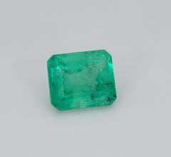 Colombian Emerald Loose Gemstone, 0.47ct Octagonal Cut, 1990s