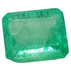 Colombian Emerald Loose Gemstone, 0.49ct Octagonal Cut, 1990s