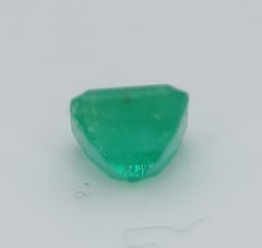 Colombian Emerald Loose Gemstone, 0.52ct Square Cut, Unisex, 1990