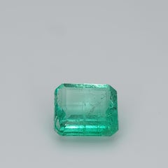 Colombian Emerald Loose Gemstone, 0.57ct Square Cut, Unisex, 1990