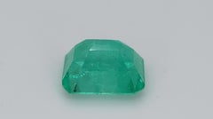 Colombian Emerald Loose Gemstone, Octagonal Cut, 0.77 Carat, Natural