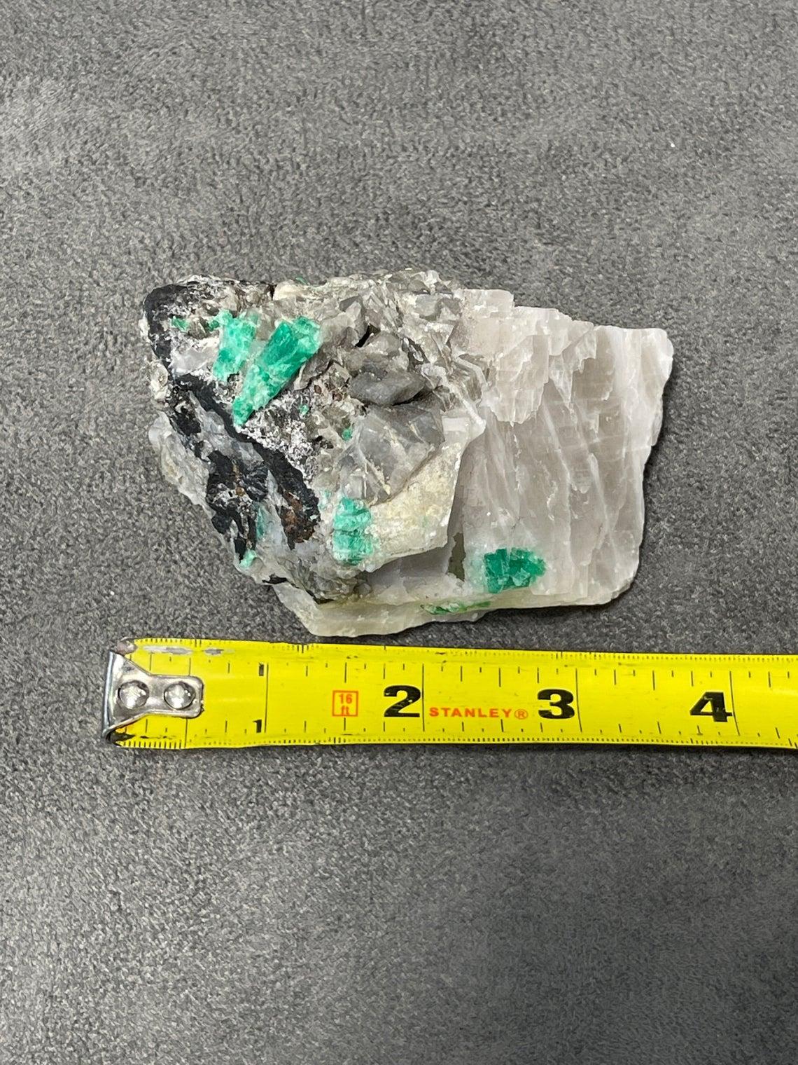 rough colombian emerald