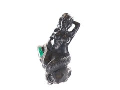 Colombian Emerald Mermaid Rough Crystal Sculpture