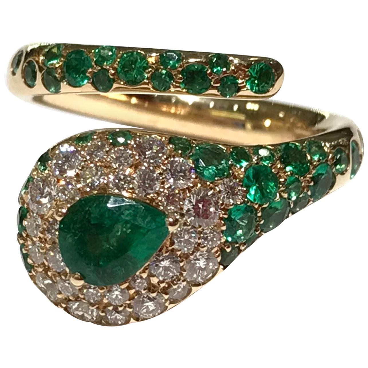 Colombian Emerald Ring For Sale