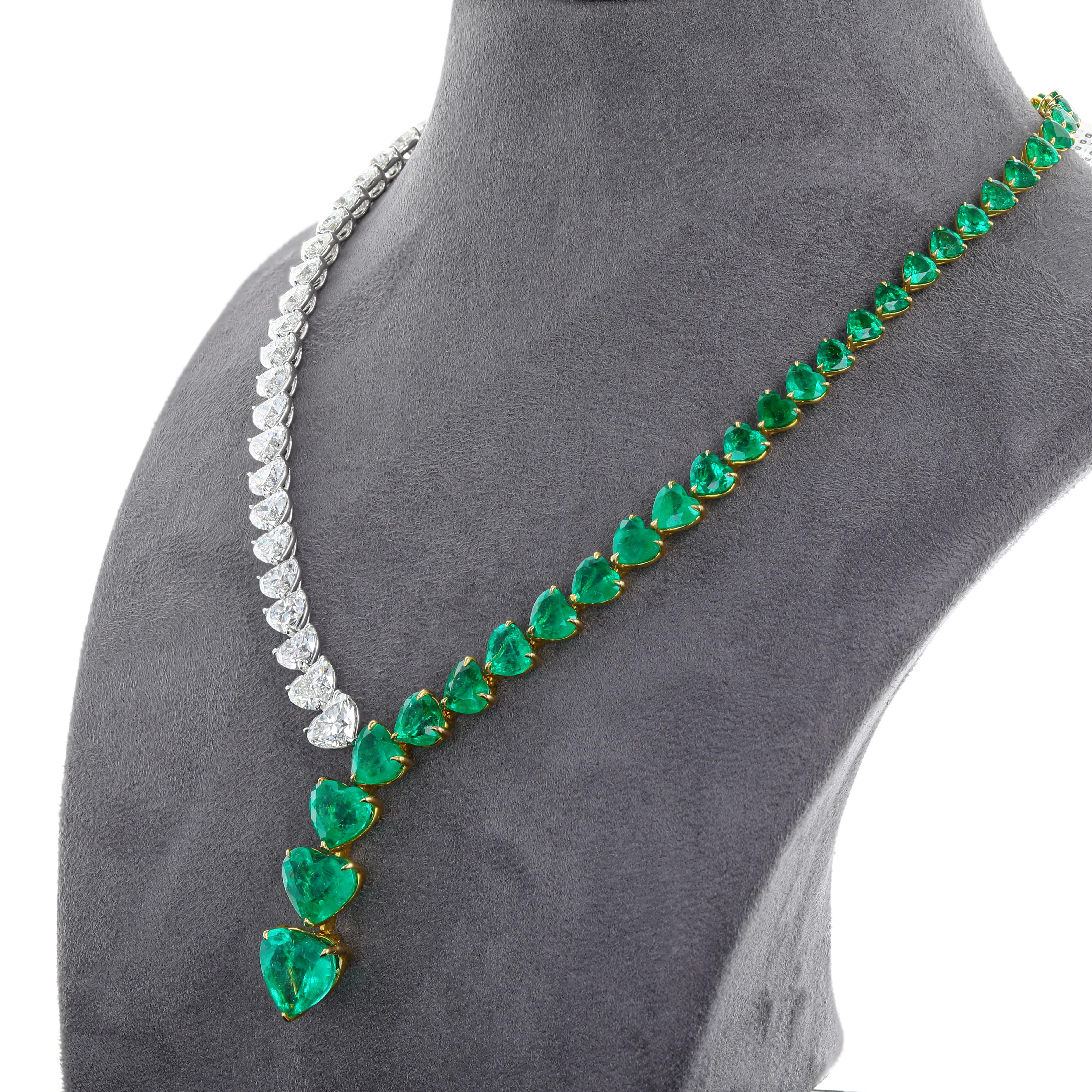 colombian emeralds necklace
