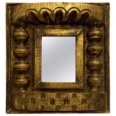 Colombian Gilded Wood Mirror