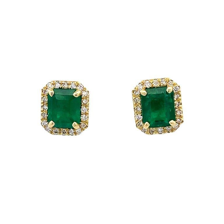 Prepare to be amazed by the sheer beauty of these exquisite earrings. These earrings are not just any ordinary piece of jewelry. They are a true work of art, carefully crafted using the most exquisite Colombian green emeralds with a total weight of