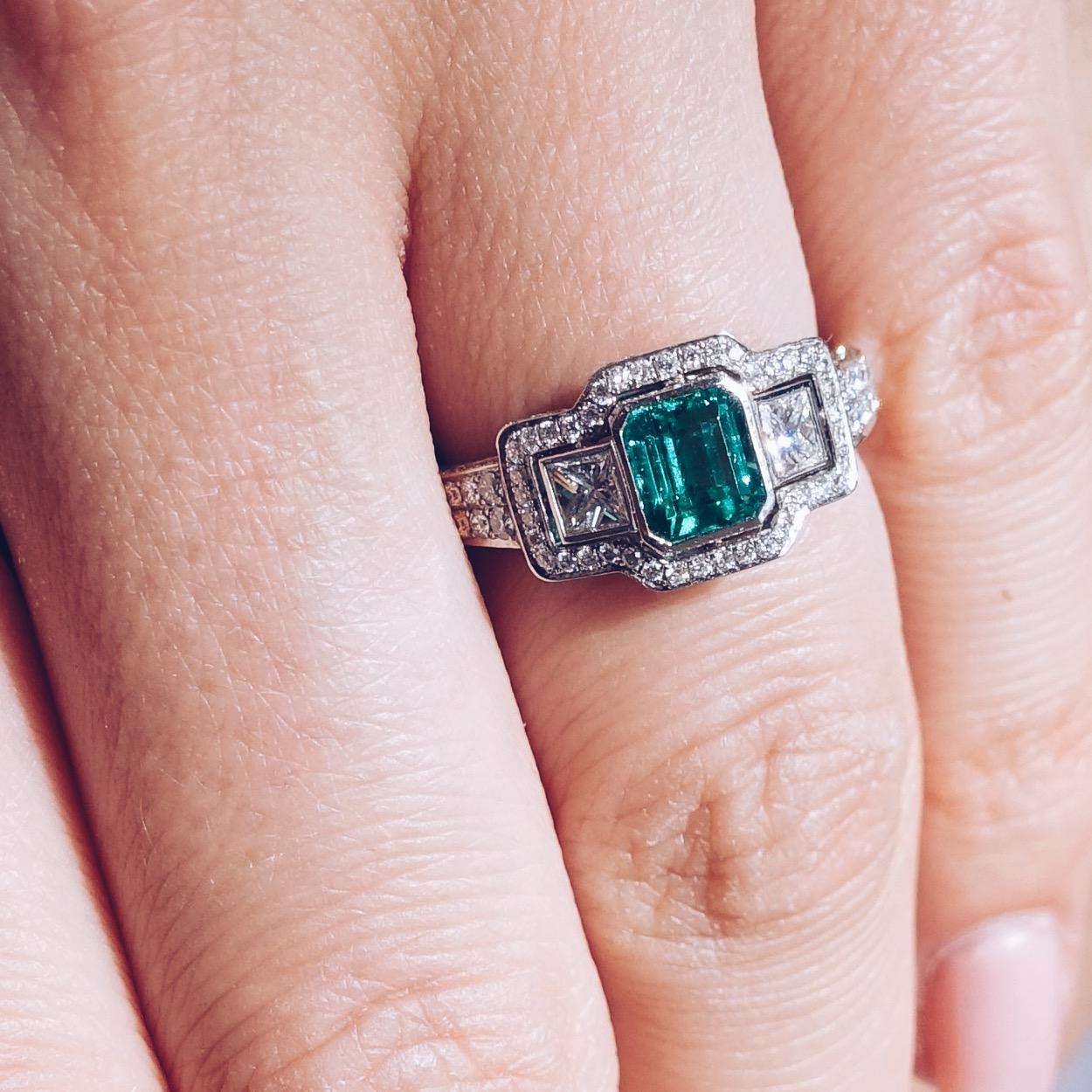 handmade diamond engagement rings