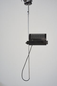 Lampada da soffitto Colombo 885 di Joe Colombo per Oluce, anni '70.