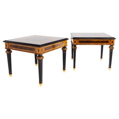 Colombo Mobili Italian Side Tables, a Pair