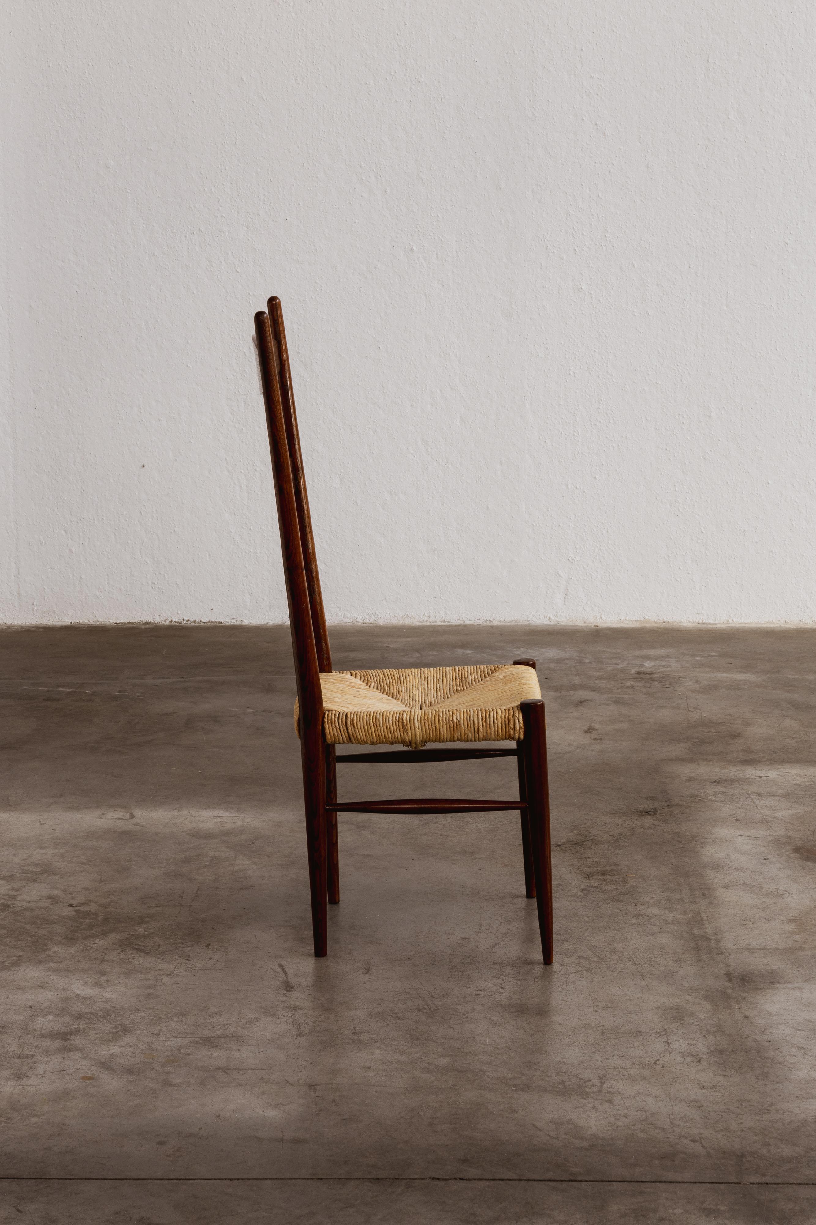 Chaise de salle à manger Colombo Sanguineti Chiavarine, 1948 en vente 3