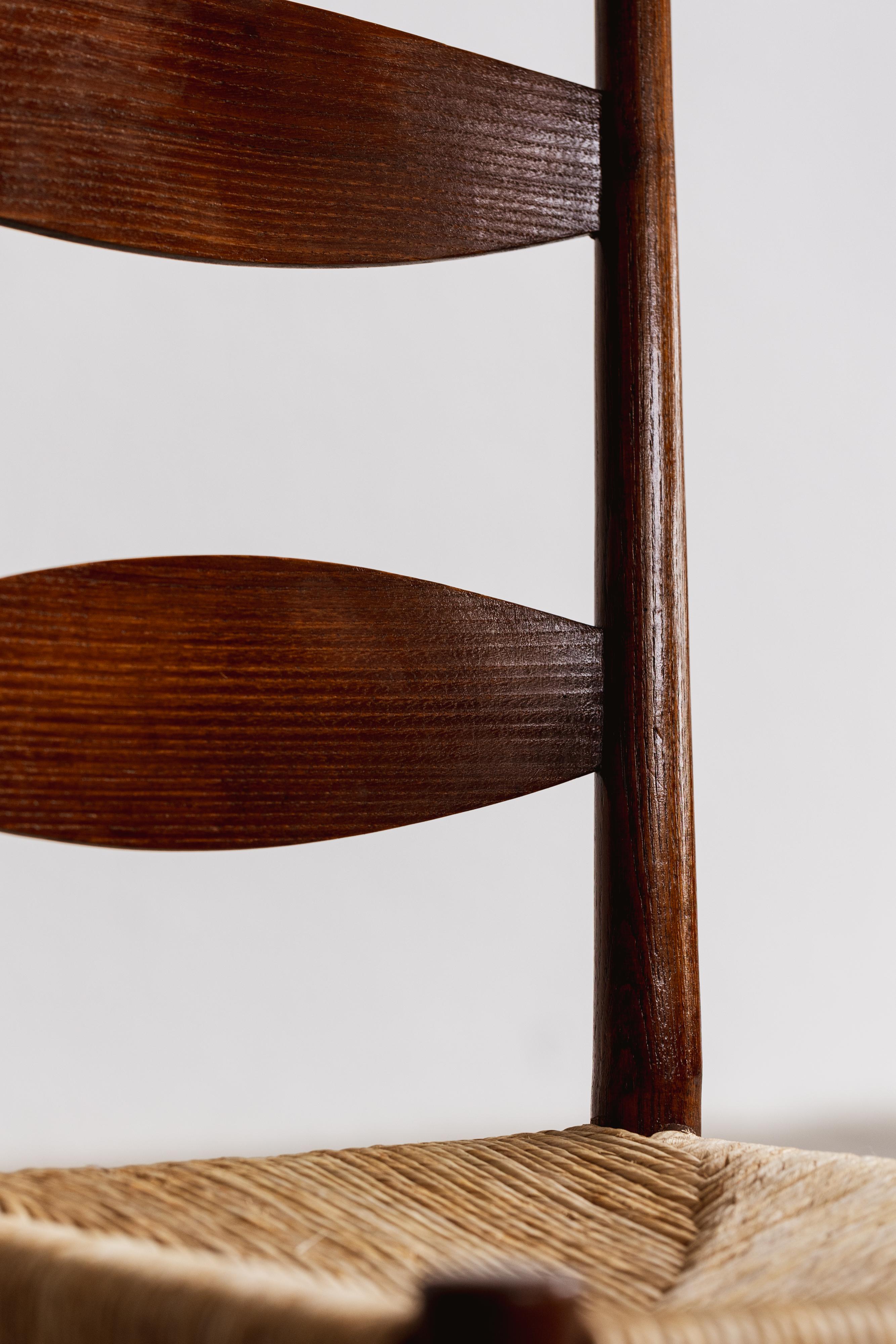 Chaise de salle à manger Colombo Sanguineti Chiavarine, 1948 en vente 5
