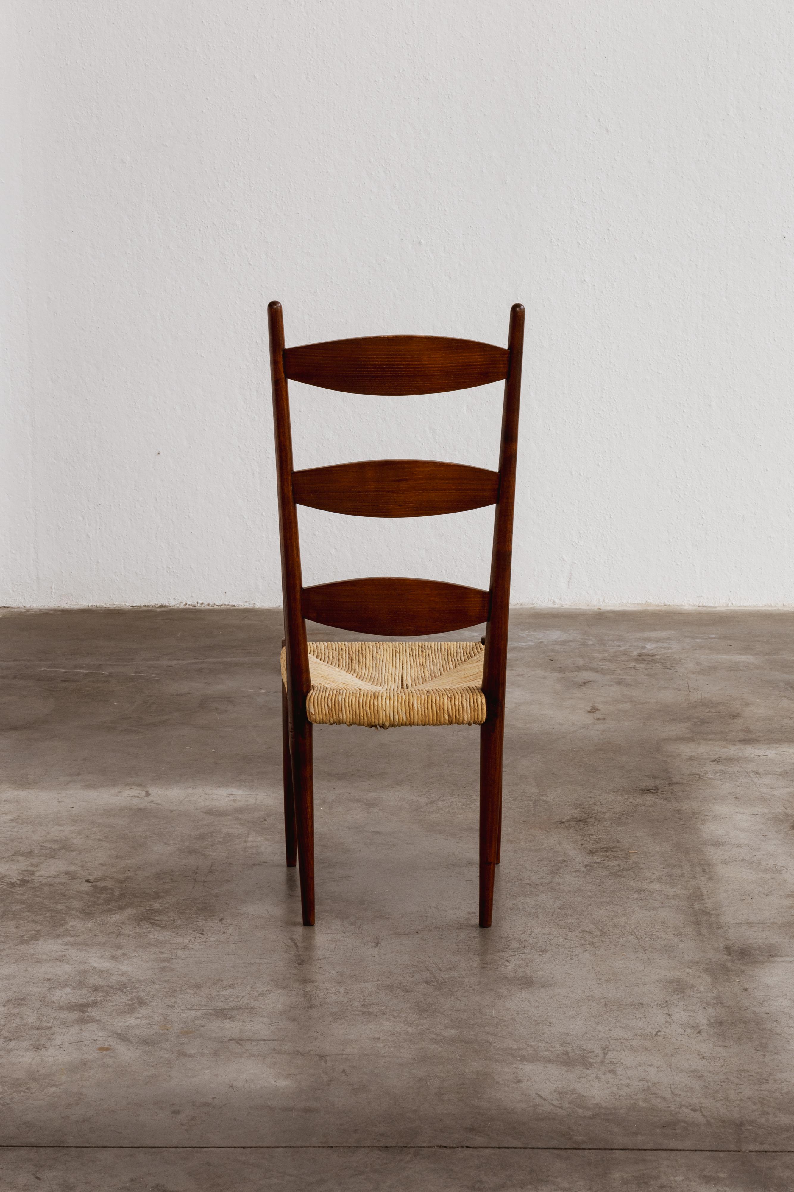 Chaise de salle à manger Colombo Sanguineti Chiavarine, 1948 en vente 6