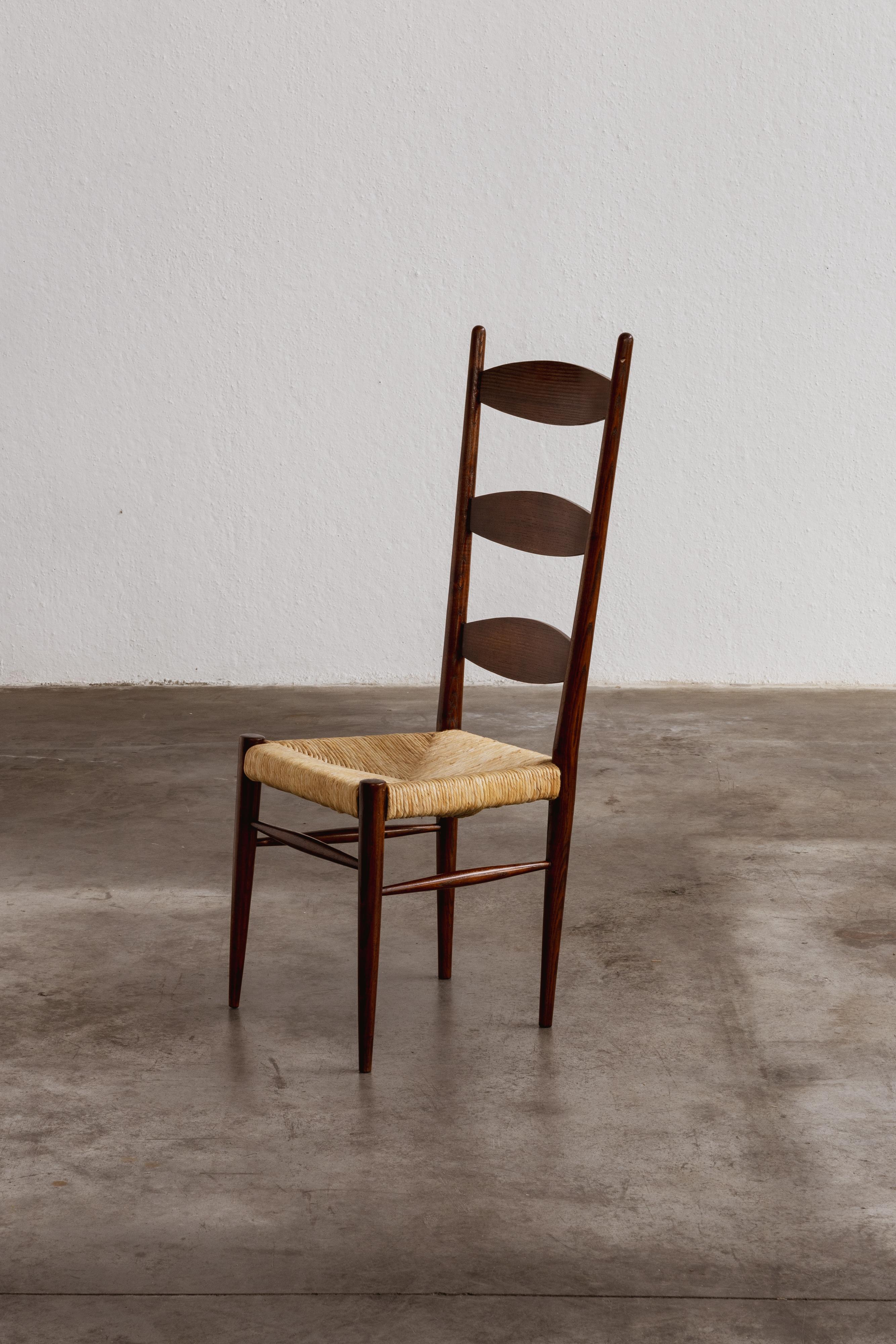 Chaise de salle à manger Colombo Sanguineti Chiavarine, 1948 en vente 2