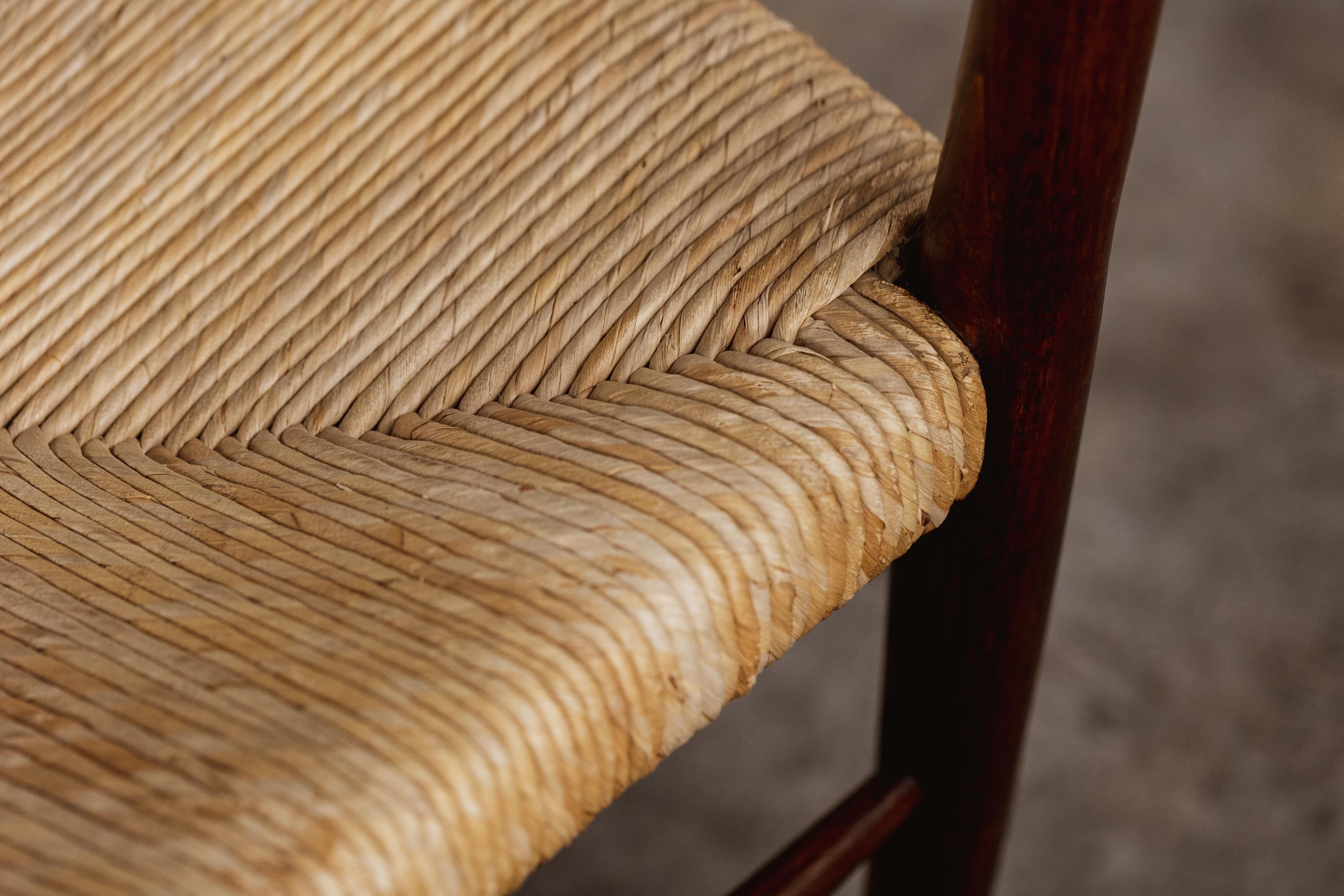 Mid-Century Modern Chaises de salle à manger Colombo Sanguineti Chiavarine, 1948, lot de 2 en vente