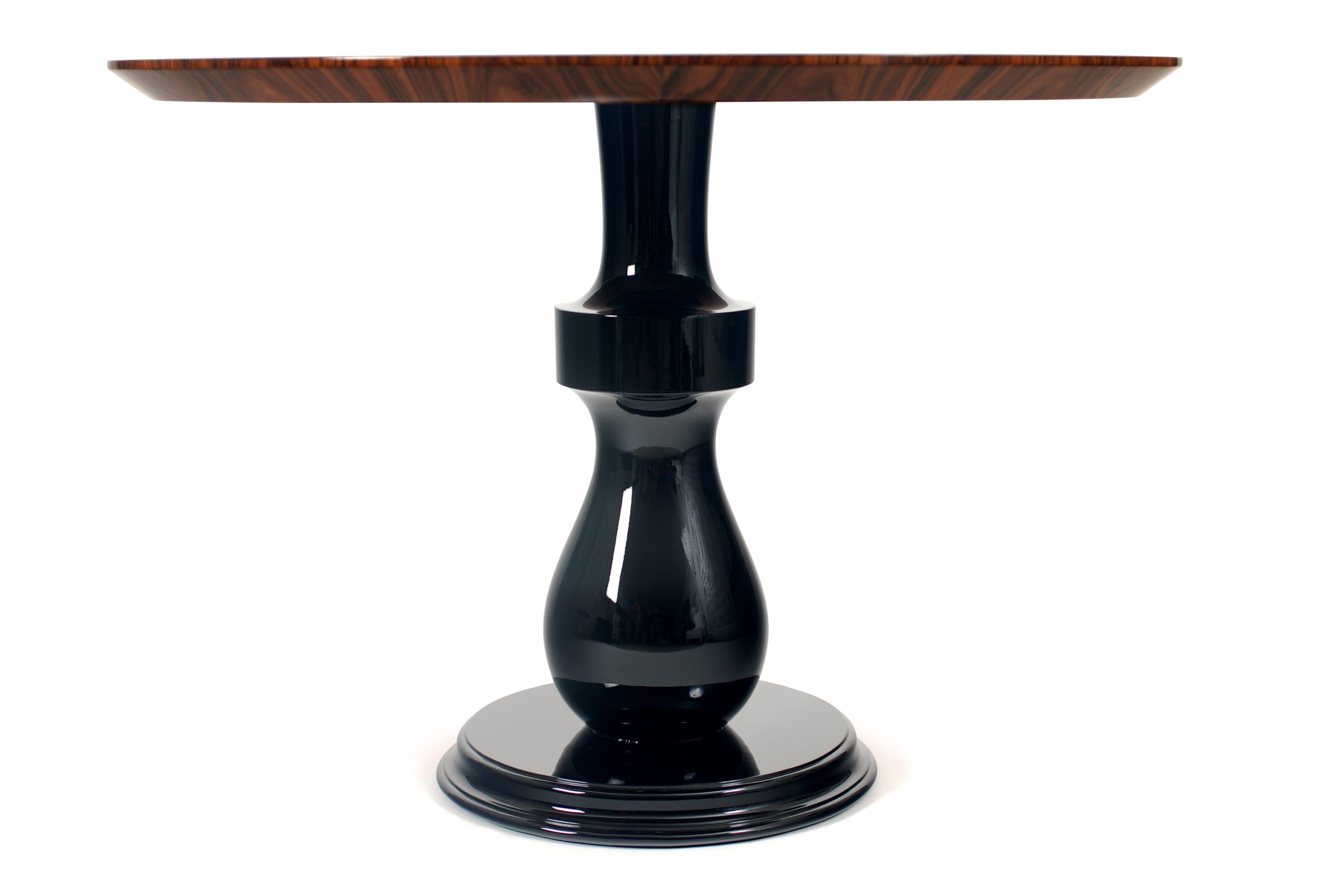 Colombos is the perfect pedestal table for a living room, hallway, entrance or lobby. This very stylish pedestal table is a perfect table to display a beloved collectible, books or perhaps a vase with flowers. Colombos is so functional that can also