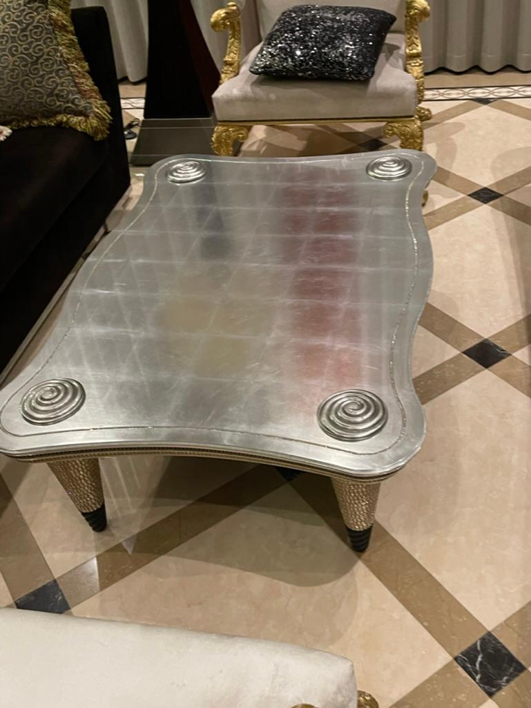 Colombostile is one of the most luxurious furniture manufacturers in the world, Michael Jackson's favourite interior designer brand.

This absolutely magnificent Colombostile coffee table with Swarovski crystals will draw the attention of all your