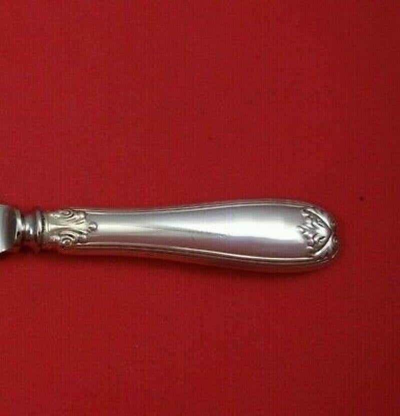 Sterling silver hollow handle with stainless blade dinner knife, French 9 3/4