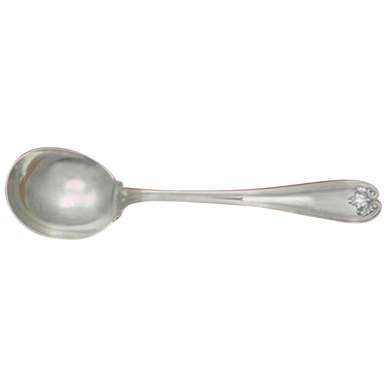 Colonial by Tiffany and Co Sterling Silver Gumbo Soup Spoon Antique For