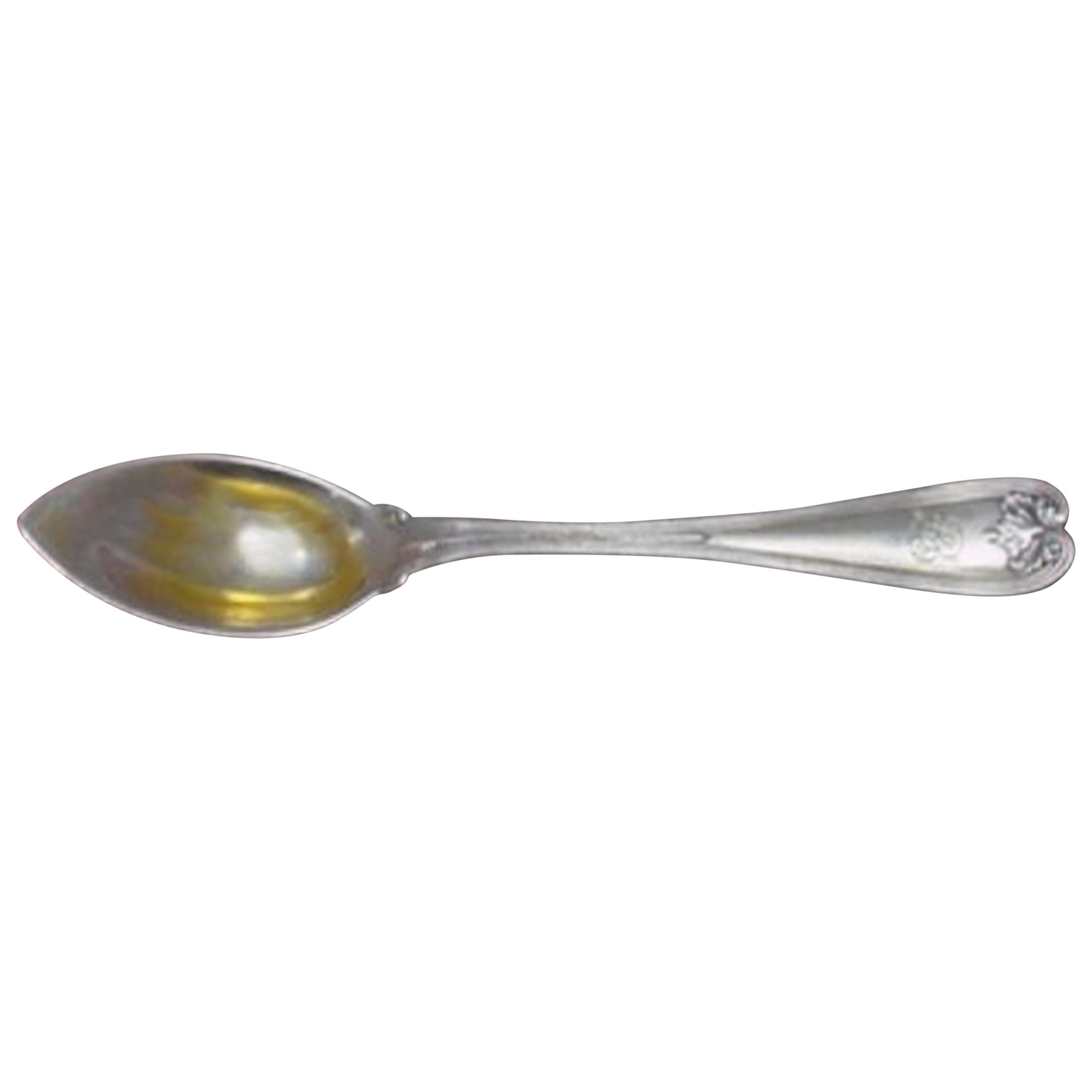 Ivy by Gorham Sterling Silver Egg Spoon Goldwashed 5" 