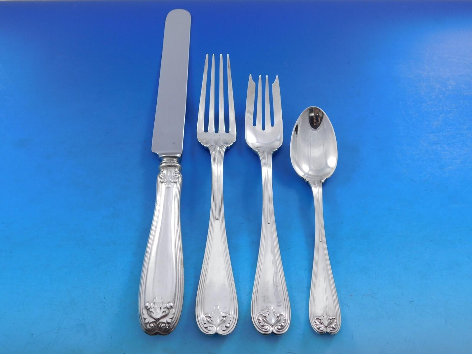 Colonial by Tiffany Set di posate in argento sterling per 12 persone Servizio da 108 pezzi Cena in vendita 1
